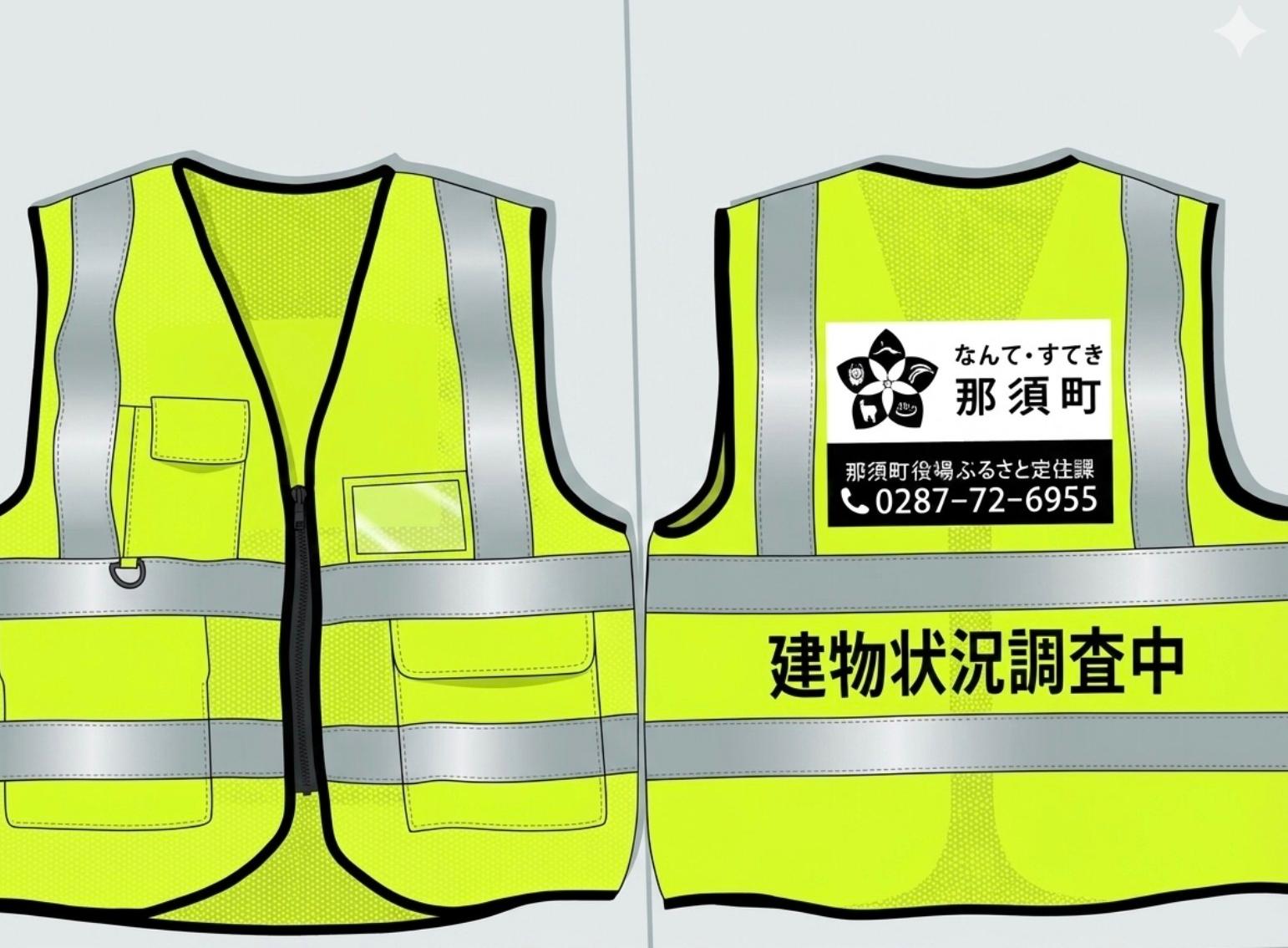 空き家実態調査ビブス 空き家実態調査ビブス