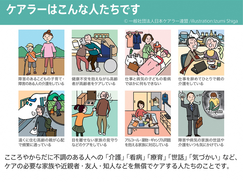 ケアラーとはこんな人