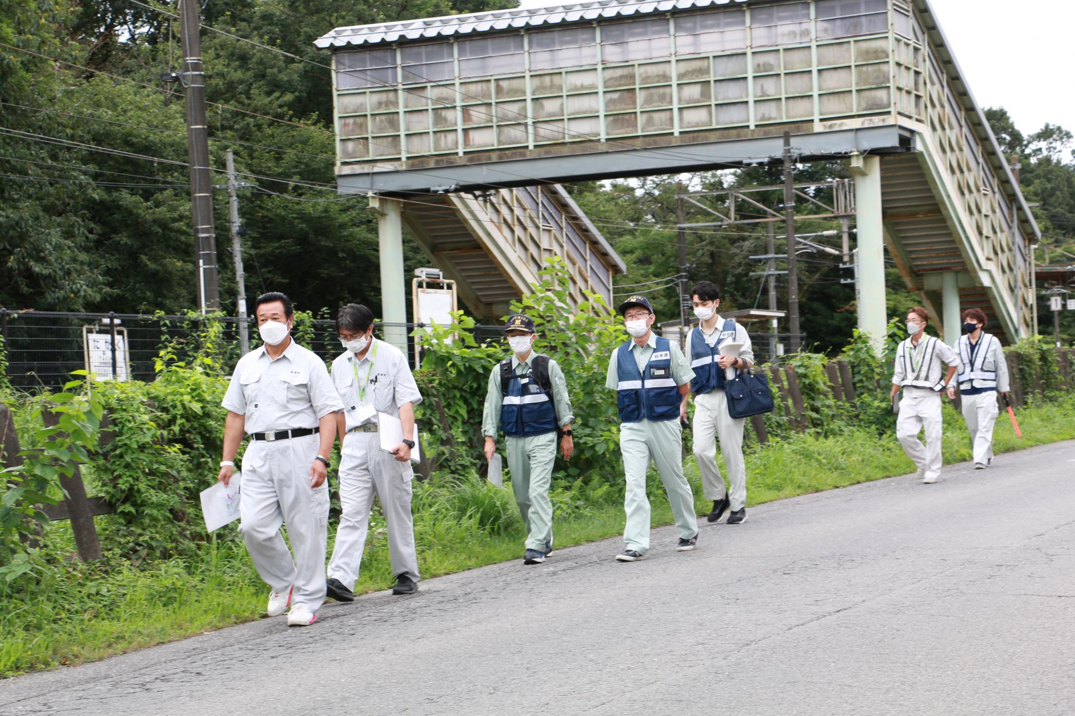 とちぎの道現場検証（豊原高久線）