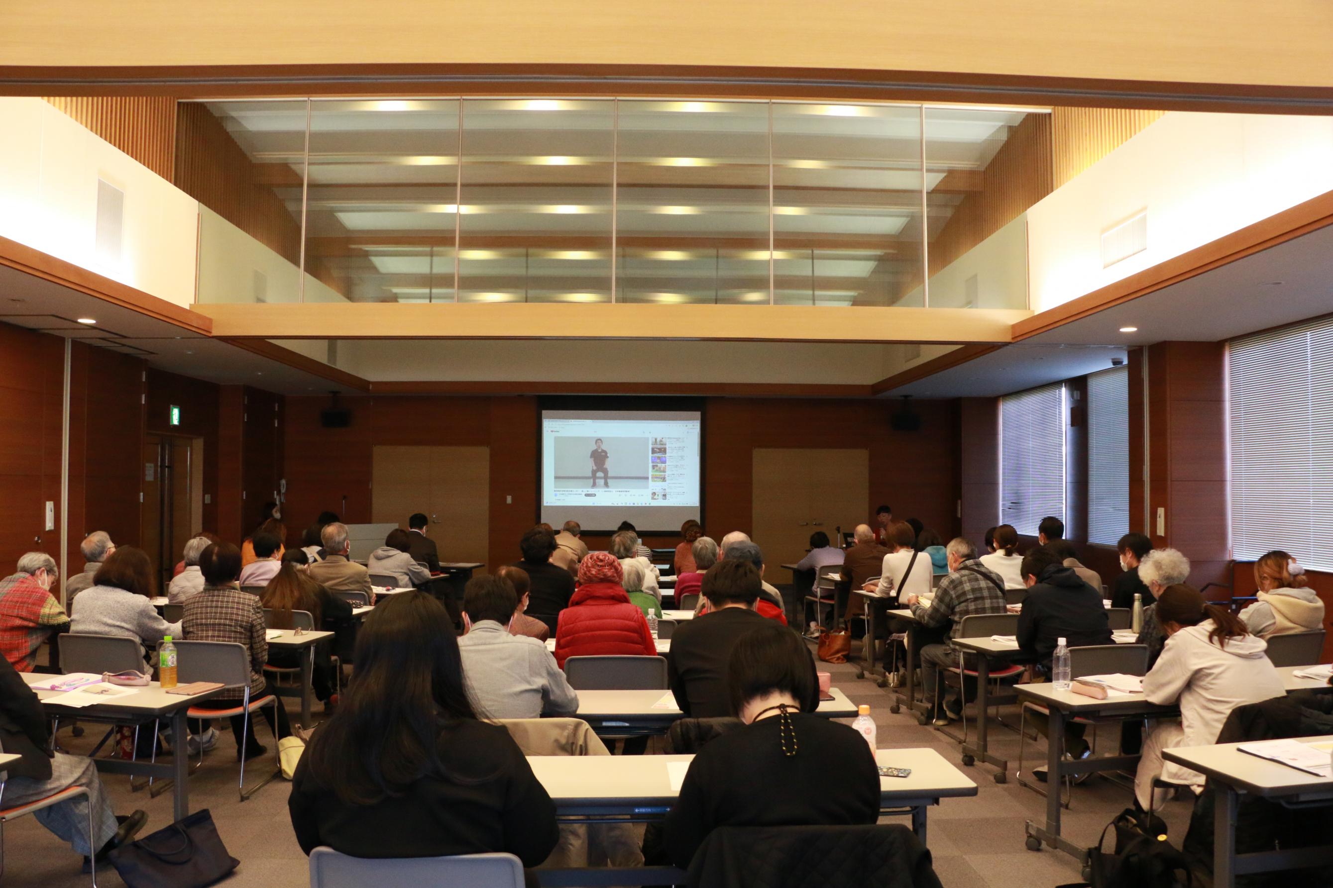 認知症ケア講演会（会場の様子）