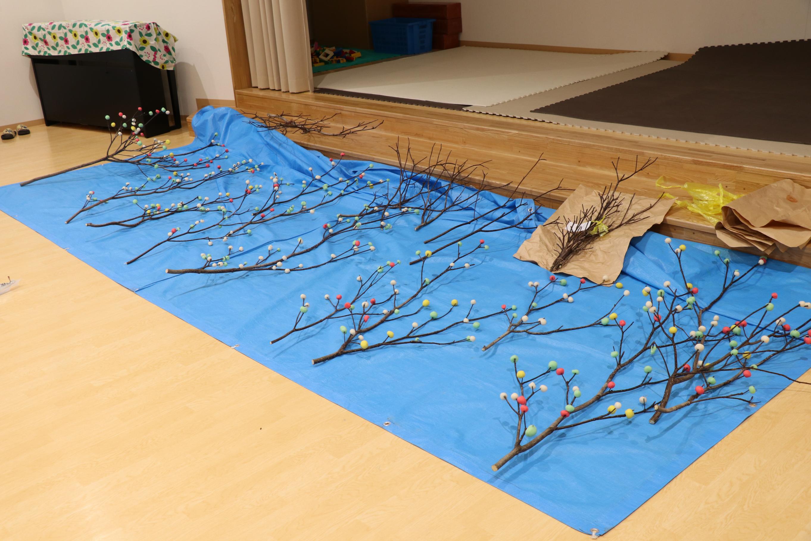 なすのそら保育園のとんぼ団子作りの写真5