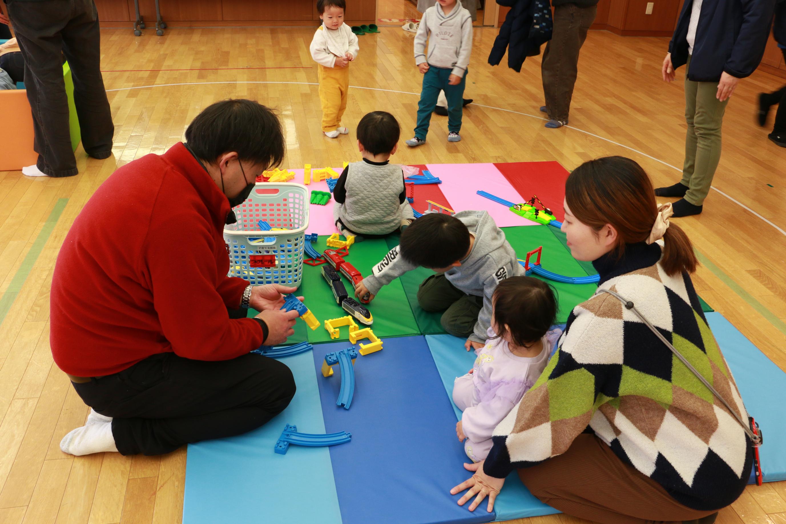 子育て支援センターの冬フェスの写真3