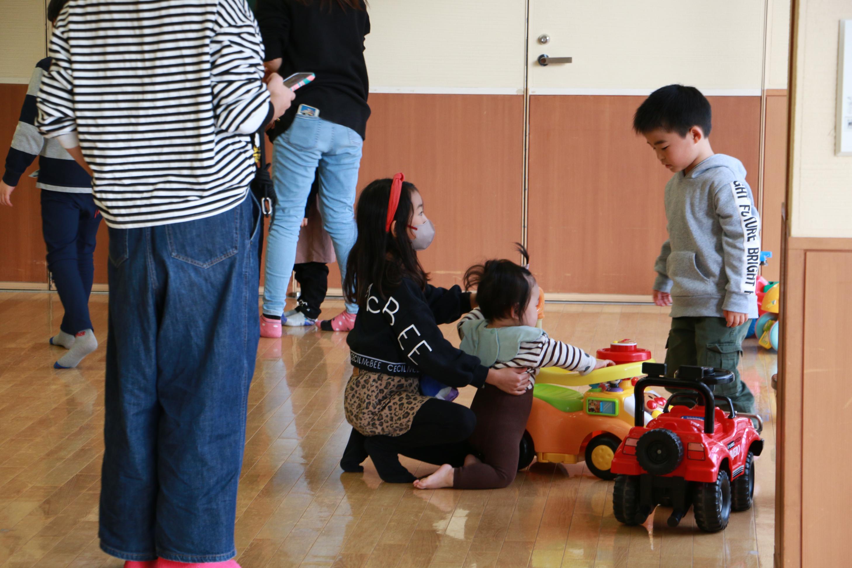 子育て支援センターの冬フェスの写真4