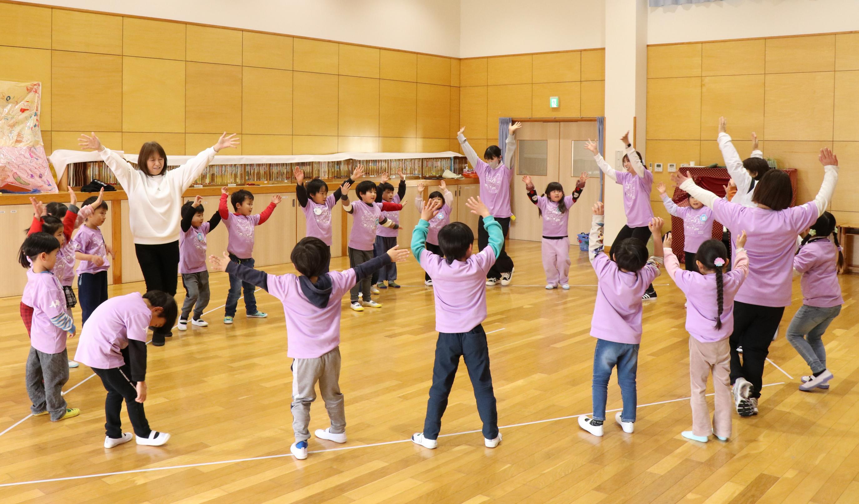 黒田原第1保育園の運動あそび教室の写真2
