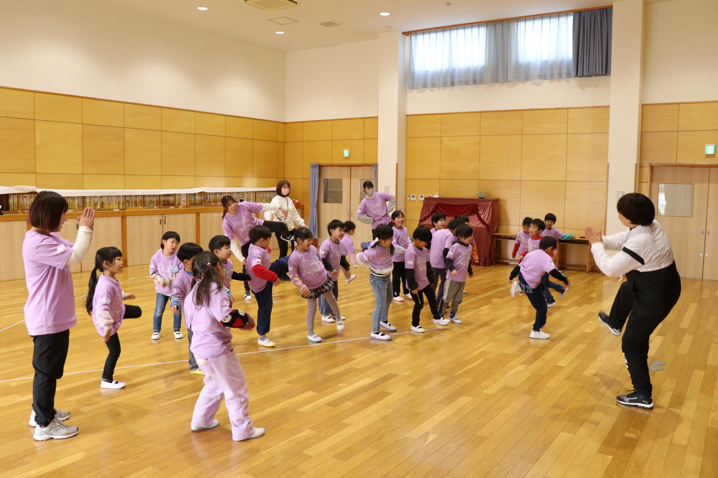 黒田原第1保育園の運動あそび教室の写真3